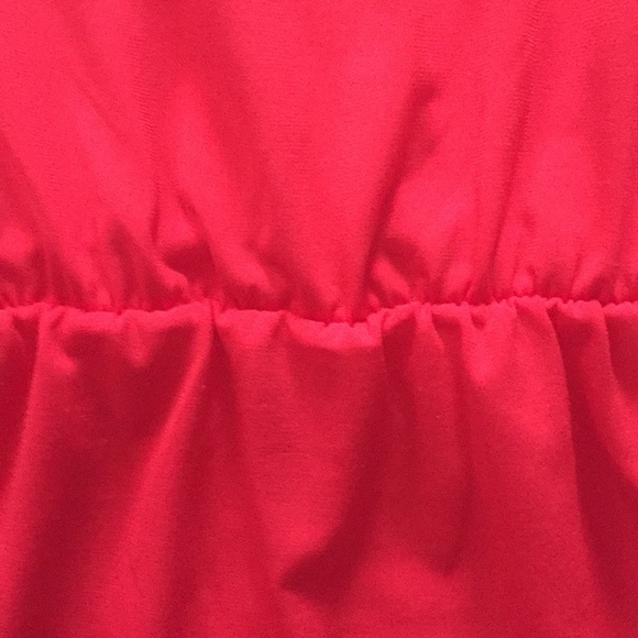 Forever 21 red elastic waist dress - Picture 5 of 6